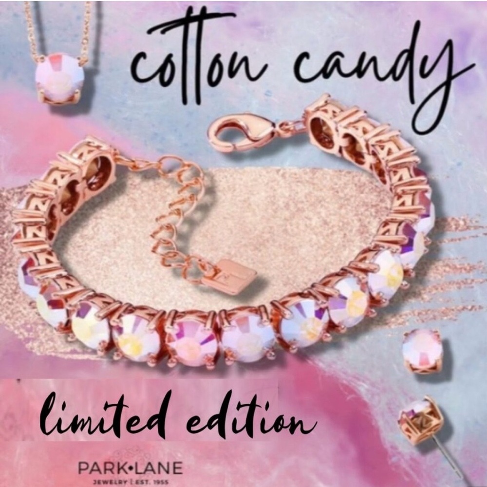 Park Lane Cotton Candy Bracelet - Rose Gold and Pink